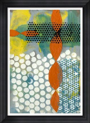 Framed Translucent Abstraction II Print