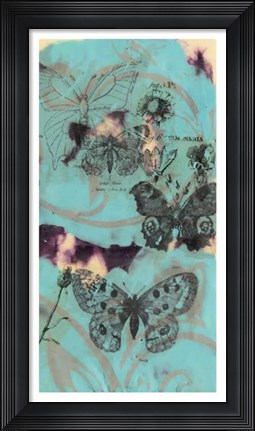 Framed Evening Flight II Print