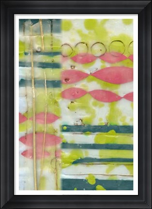 Framed Found Objects I Print