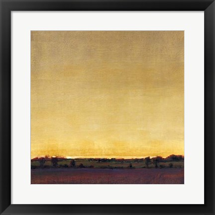 Framed Radiant Sky II Print