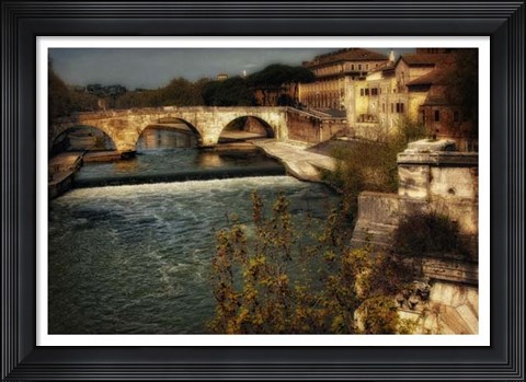 Framed Ponte Cestio Print