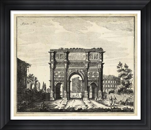 Framed Constantine&#39;s Arch Print