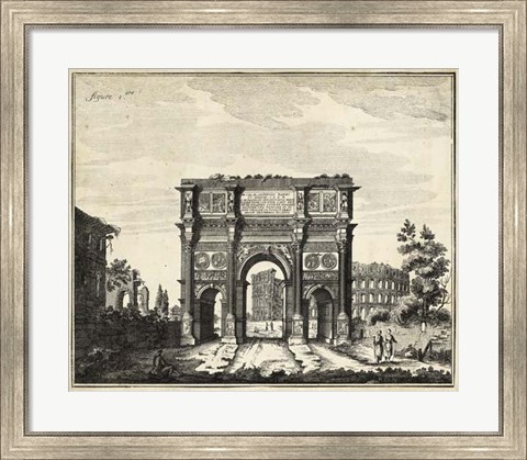 Framed Constantine&#39;s Arch Print