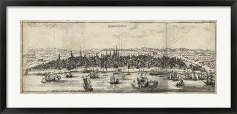 Framed View of Bordeaux Print