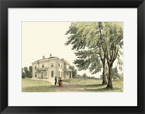 Framed Lancashire Castles II Print