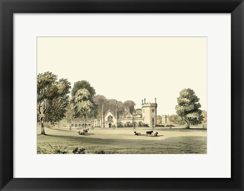 Framed Lancashire Castles III Print