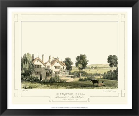 Framed Lancashire Castles IV Print