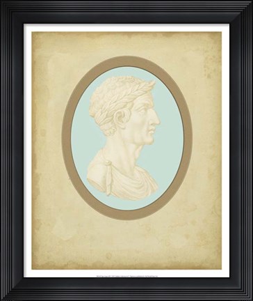 Framed Spa Cameo III Print