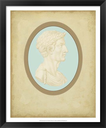 Framed Spa Cameo III Print