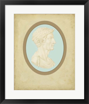 Framed Spa Cameo III Print