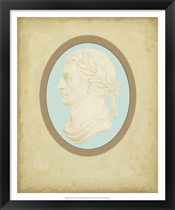 Framed Spa Cameo IV Print