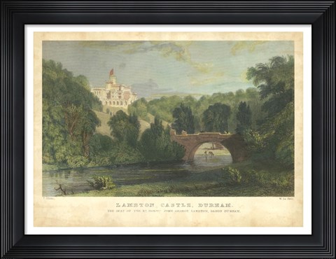 Framed Lambton Castle Print