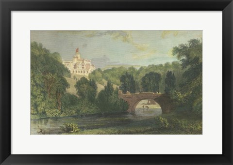 Framed Lambton Castle Print