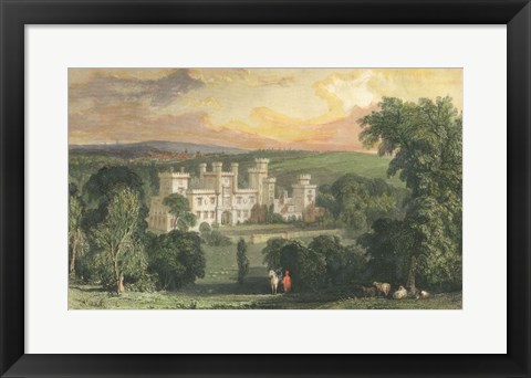 Framed Ravensworth Castle Print