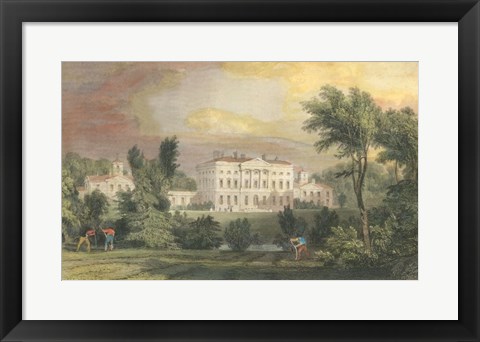 Framed Howick Hall Print