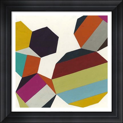 Framed Poly-Rhythmic II Print