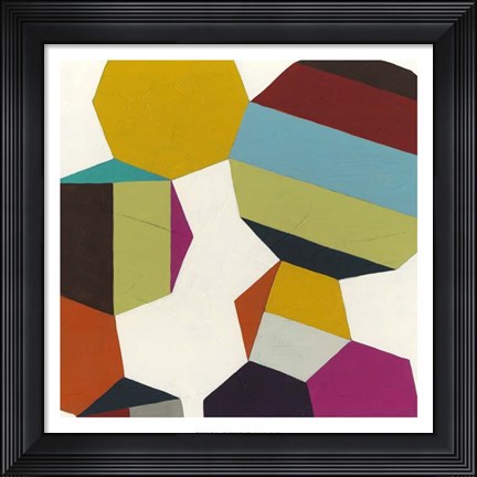Framed Poly-Rhythmic III Print