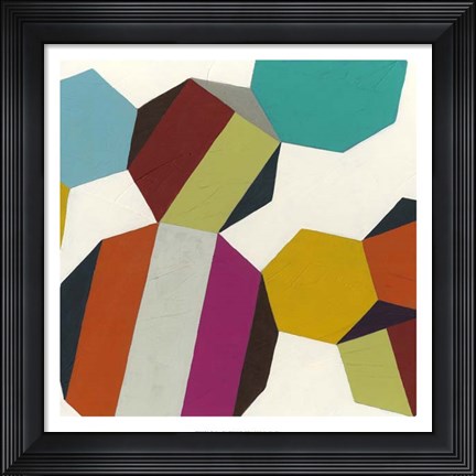 Framed Poly-Rhythmic IV Print