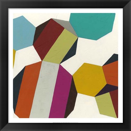 Framed Poly-Rhythmic IV Print