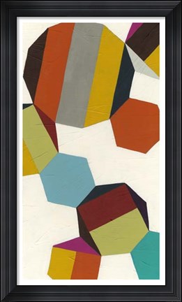 Framed Poly-Rhythimic VI Print