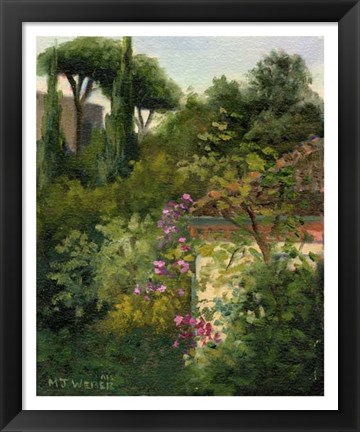 Framed Villa Next Door Print