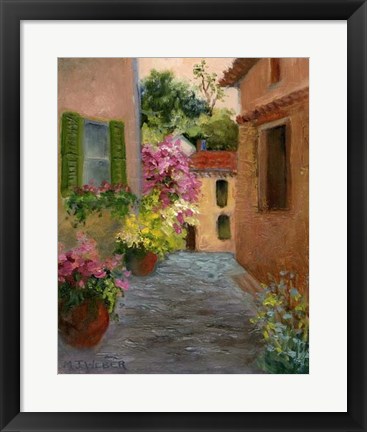 Framed French Passage Print