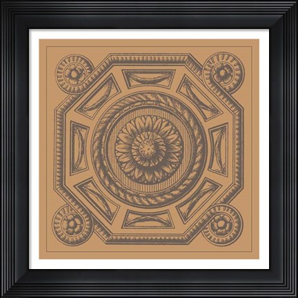Framed Terra Cotta Tile II Print