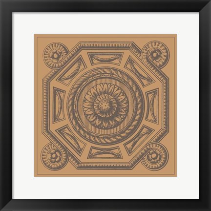 Framed Terra Cotta Tile II Print