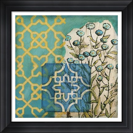 Framed Artisan Garden I Print