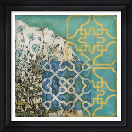 Framed Artisan Garden II Print