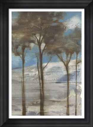 Framed Near Dusk II Print