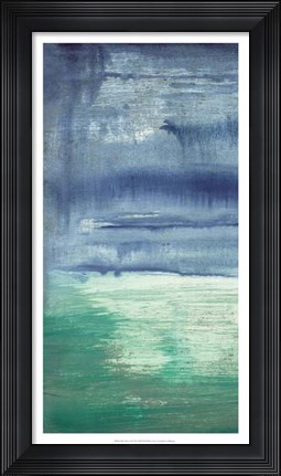 Framed Blue Bayou I Print