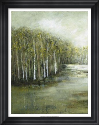 Framed Tranquil Waters I Print