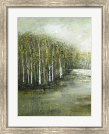 Framed Tranquil Waters I Print