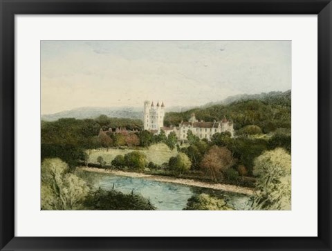 Framed Castle View II Print