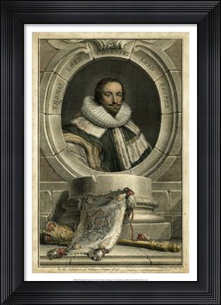 Framed Portrait IV Print