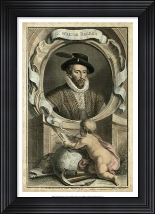 Framed Portrait V Print