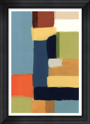 Framed Metro Palette I Print