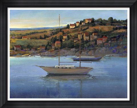 Framed Harbor View I Print