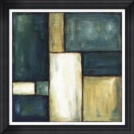 Framed Cobalt I Print