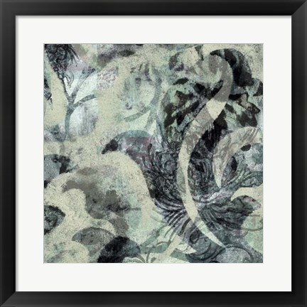 Framed Layered Patterns II Print