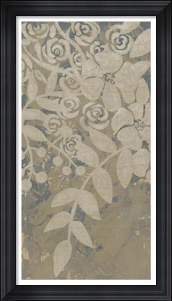Framed Linen Chintz II Print