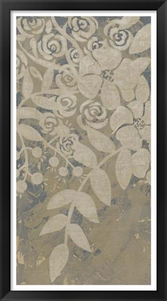 Framed Linen Chintz II Print