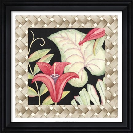 Framed Midnight Garden III Print