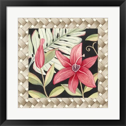 Framed Midnight Garden IV Print