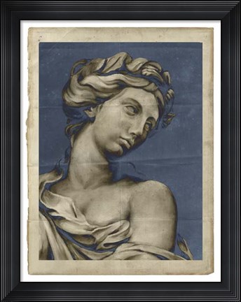 Framed Sculptural Renaissance I Print