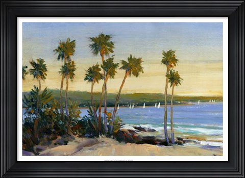 Framed Distant Shore II Print