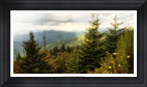 Framed Early Autumn Vista Print
