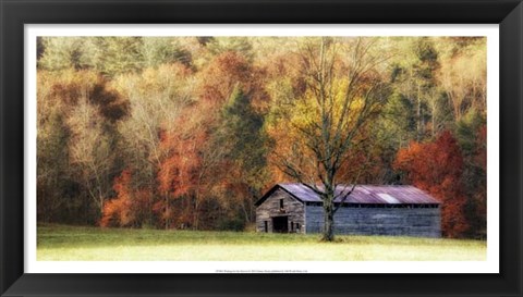 Framed Waiting For the Harvest Print