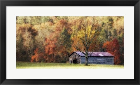 Framed Waiting For the Harvest Print